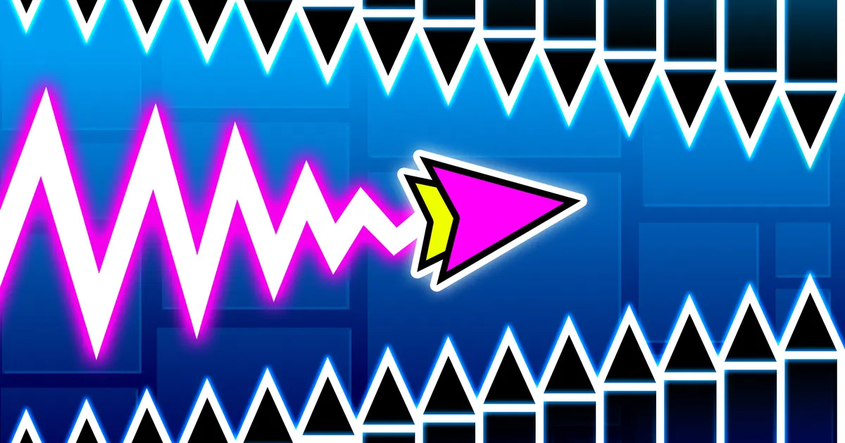 Geometry Arrow play online game thumbnail